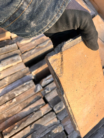 Hasle gul belægningstegl Hasle gul belægningstegl